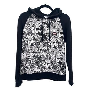Vans Black & White Women of Marvel Graphic Hoodie